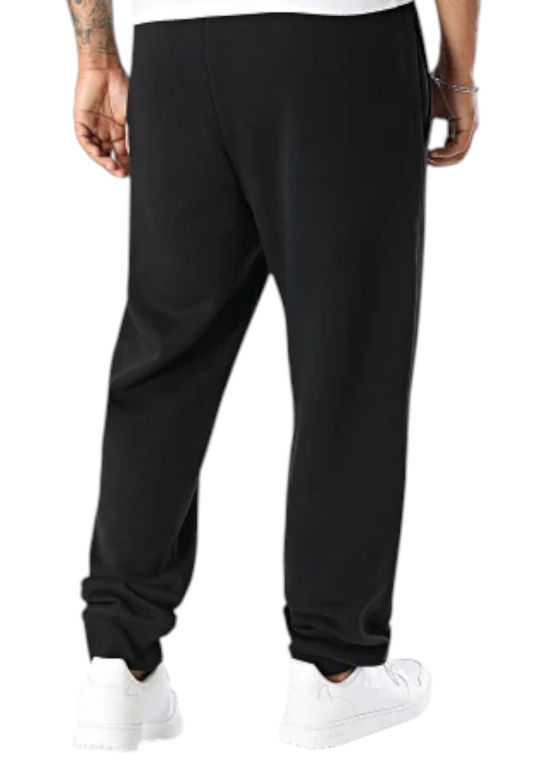 PANTALONI Nero/bianco Champion