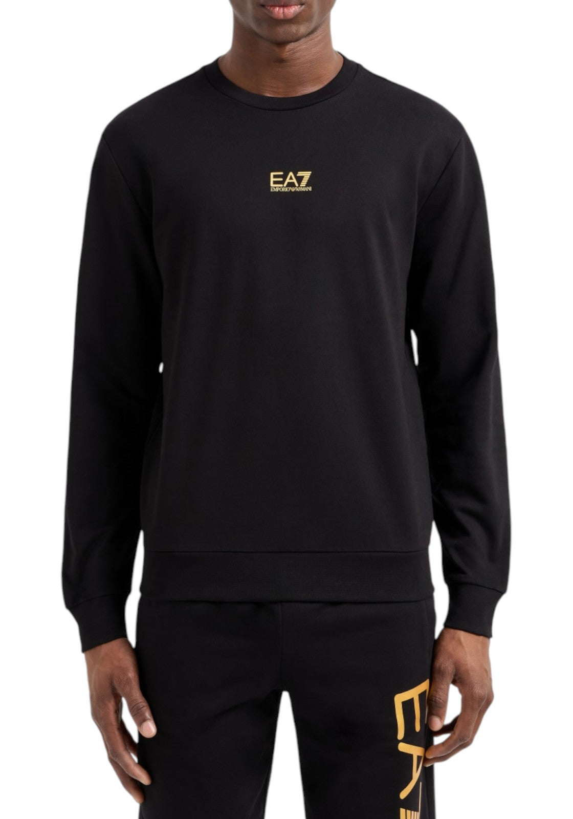 FELPE Nero/oro Ea7