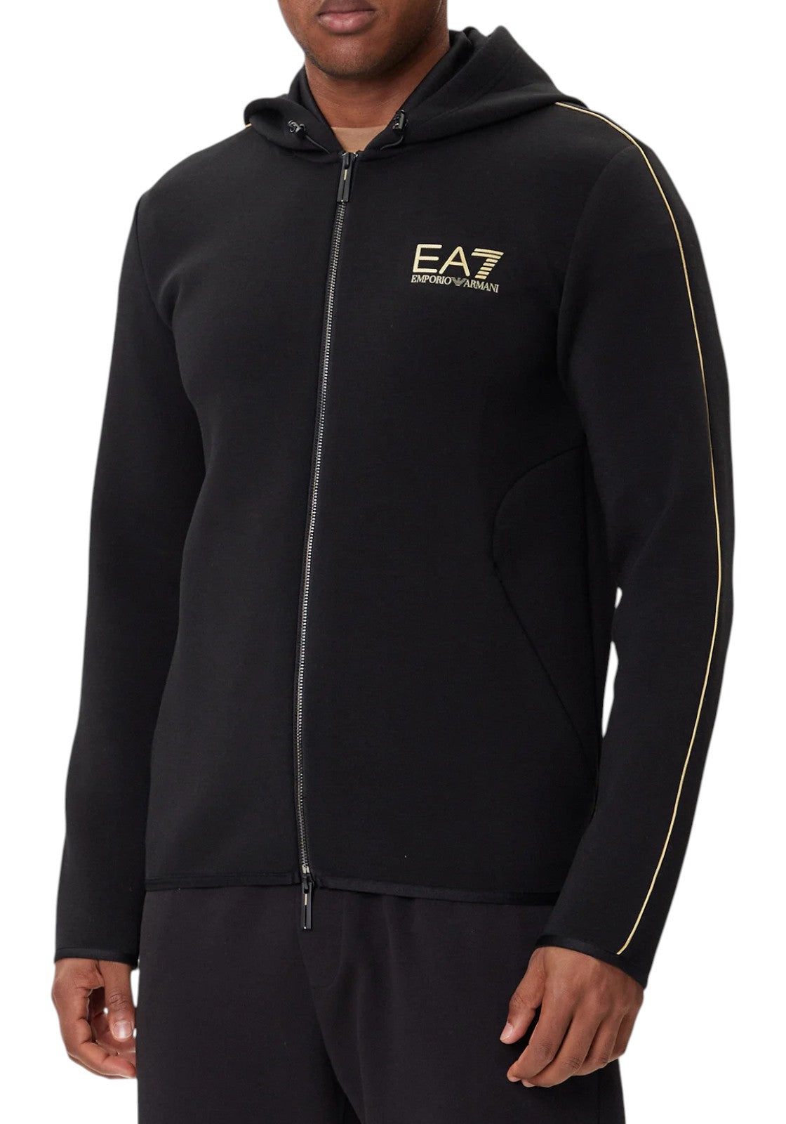 FELPE Nero/oro Ea7