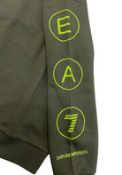 FELPE Verde/nero Ea7