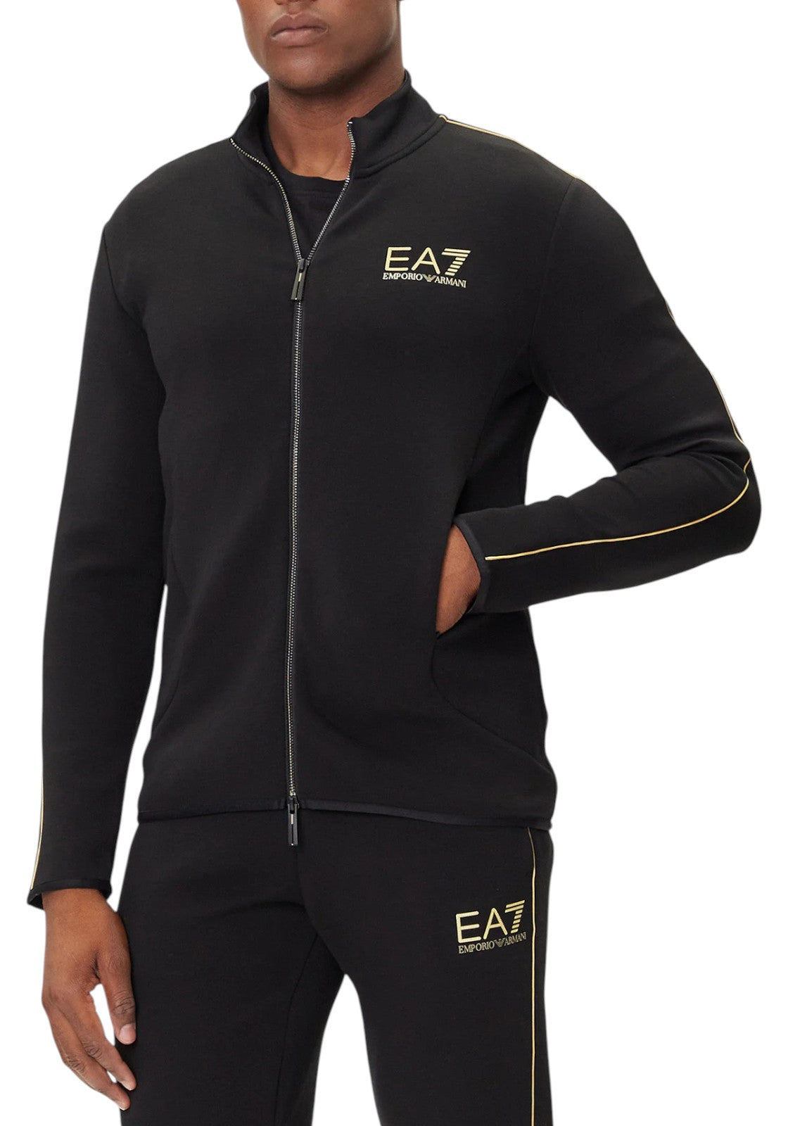 FELPE Nero/oro Ea7