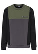 FELPE Verde/antracite Ea7