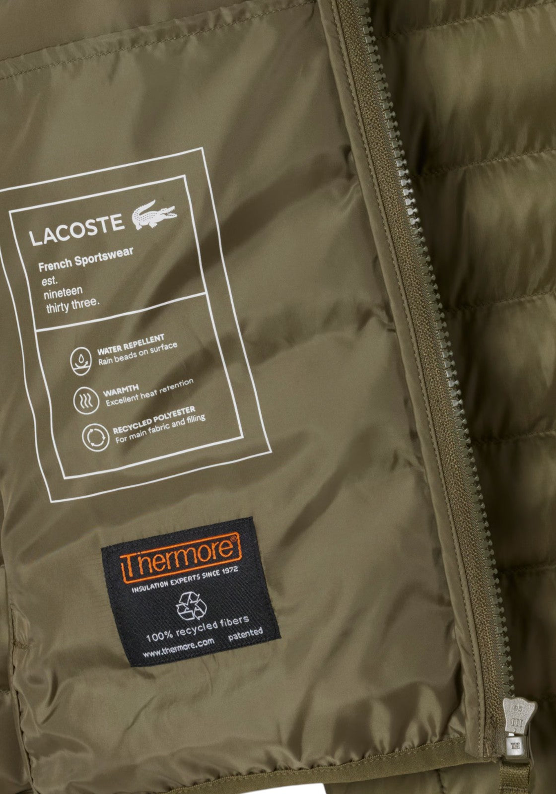 GIUBBINI E GIACCHE Verde Militare Lacoste
