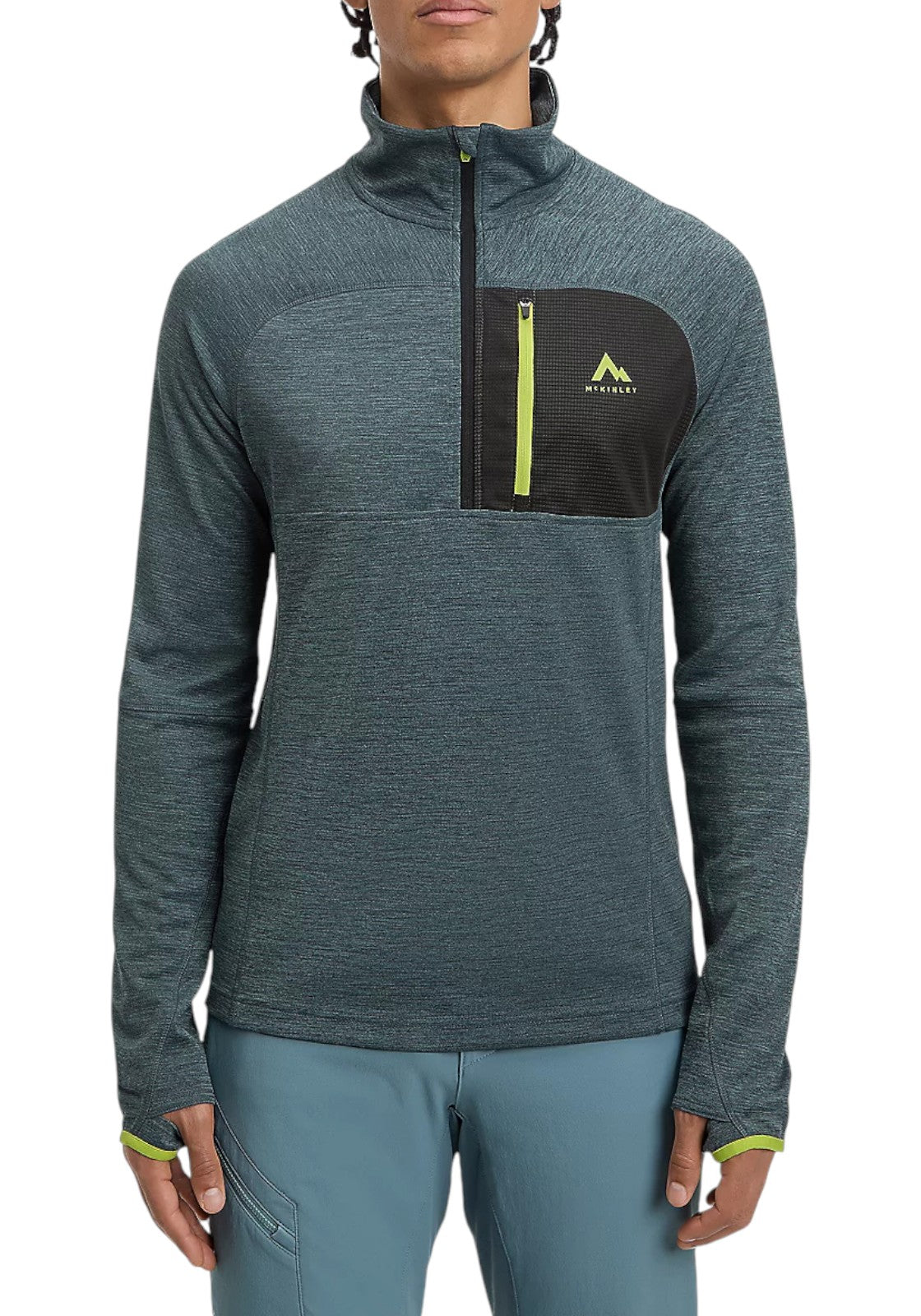 MAGLIONI E POLO Blu Melange Mckinley