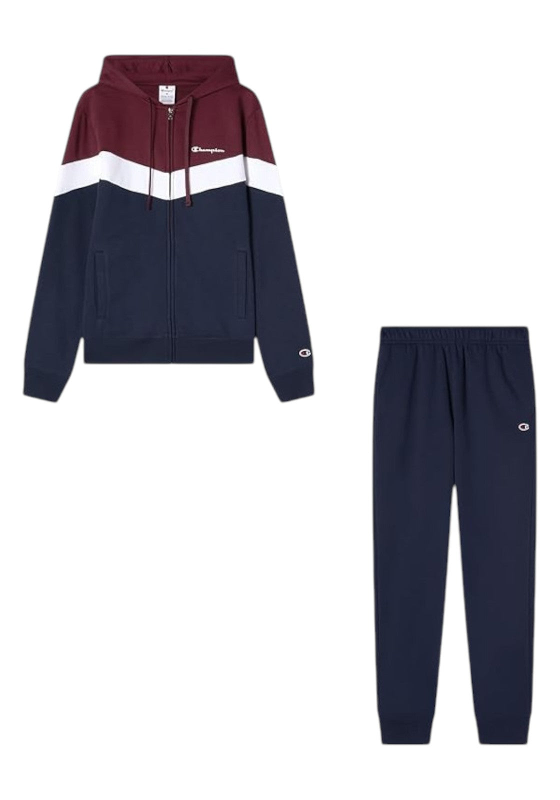 TUTE Blu/bordeaux Champion