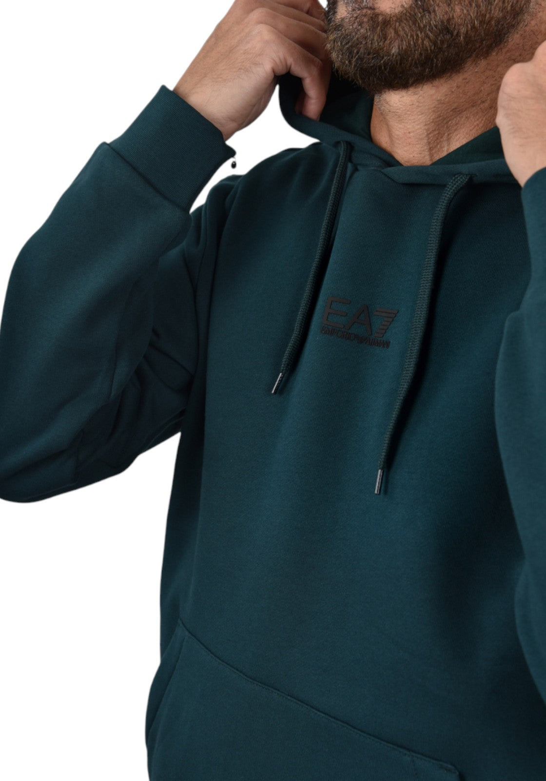 FELPE Verde Bottiglia Ea7