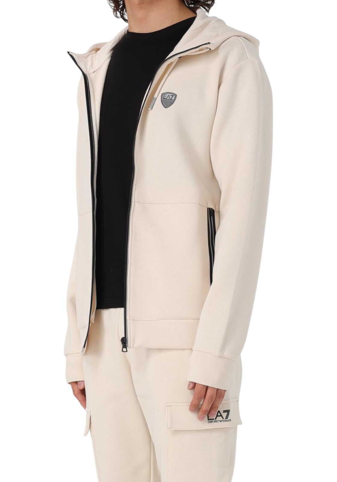 FELPE Panna/nero Ea7