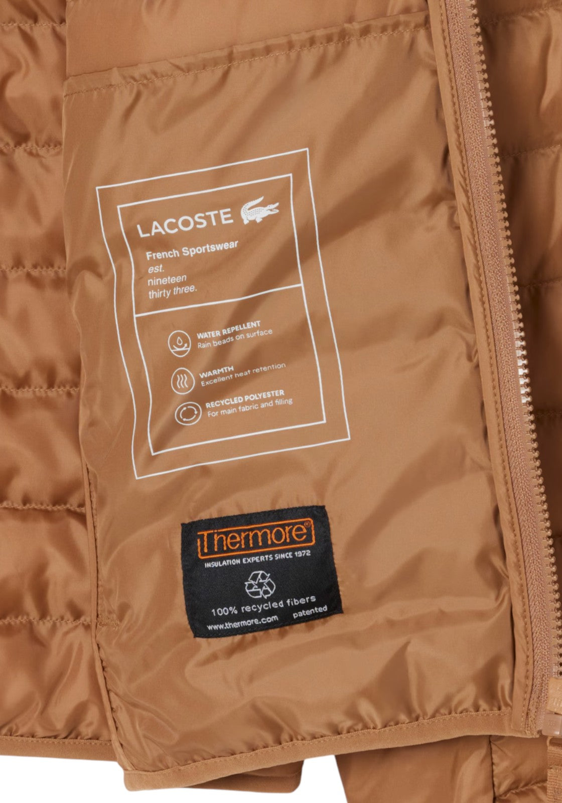 GIUBBINI E GIACCHE Cammello Lacoste