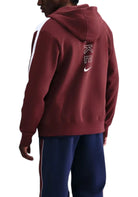 FELPE Bordeaux/bianco Nike
