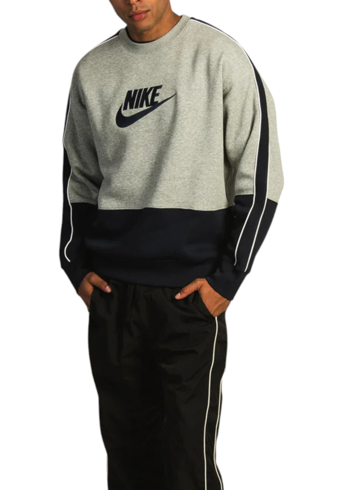 FELPE Grigio/blu Nike