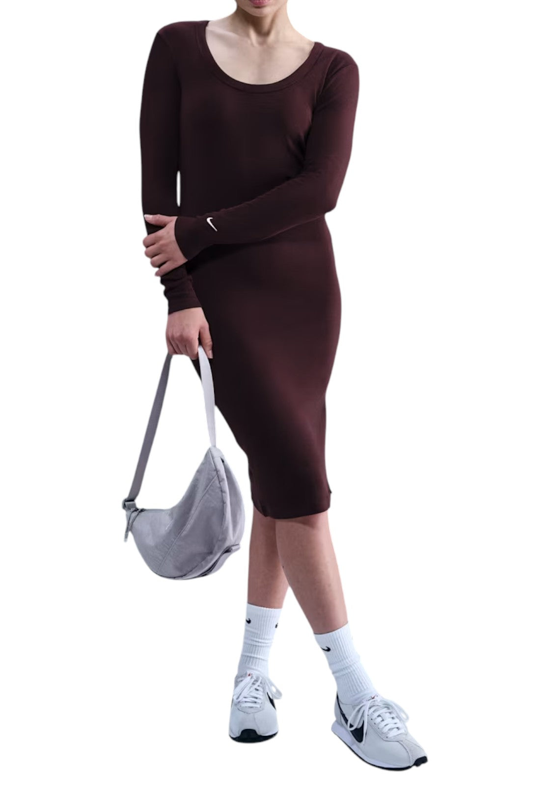 VESTITI-GONNE Bordeaux Nike