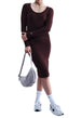 VESTITI-GONNE Bordeaux Nike