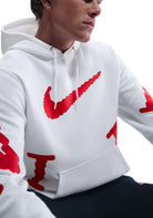 FELPE Bianco/rosso Nike