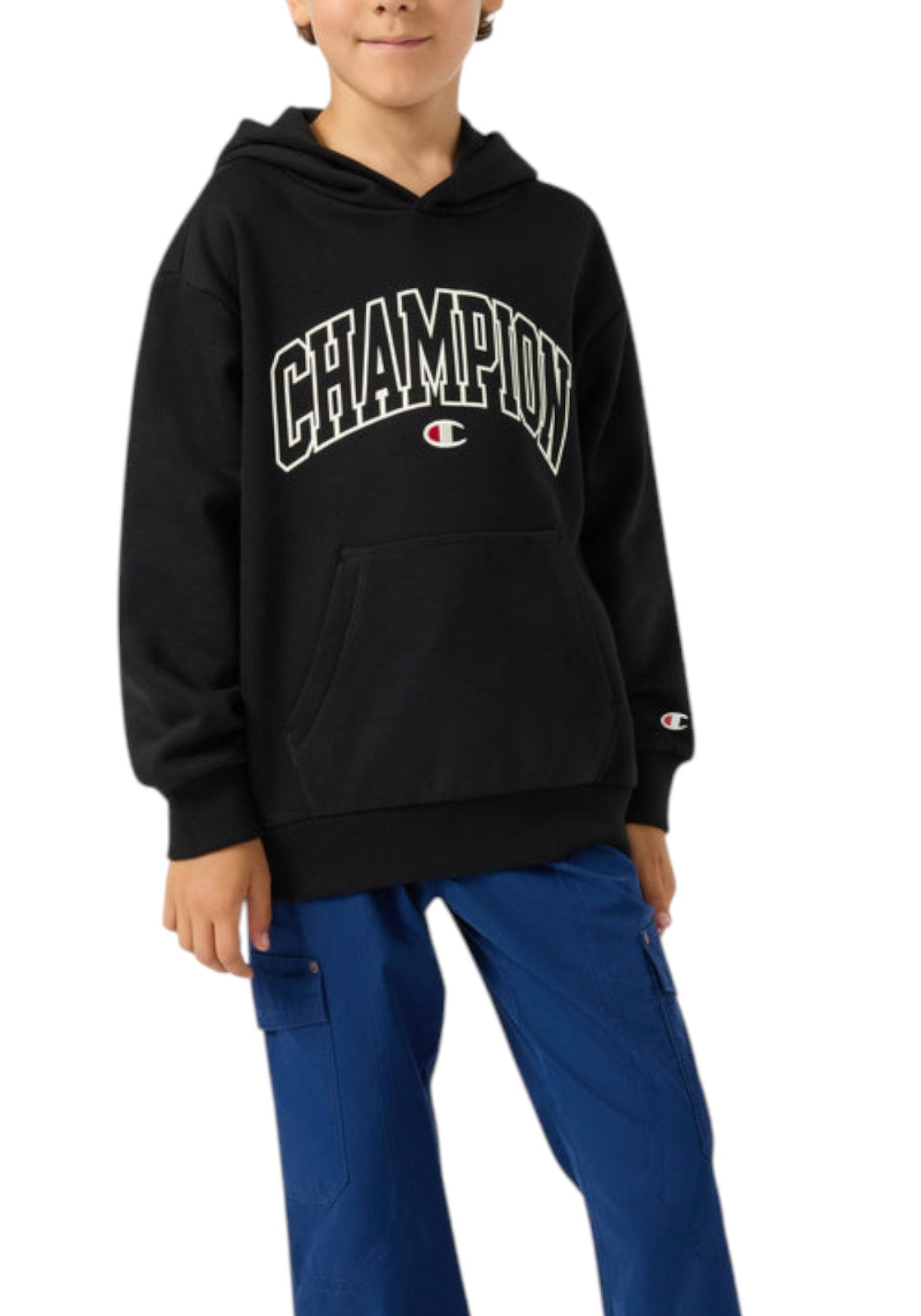 FELPE Nero/bianco Champion