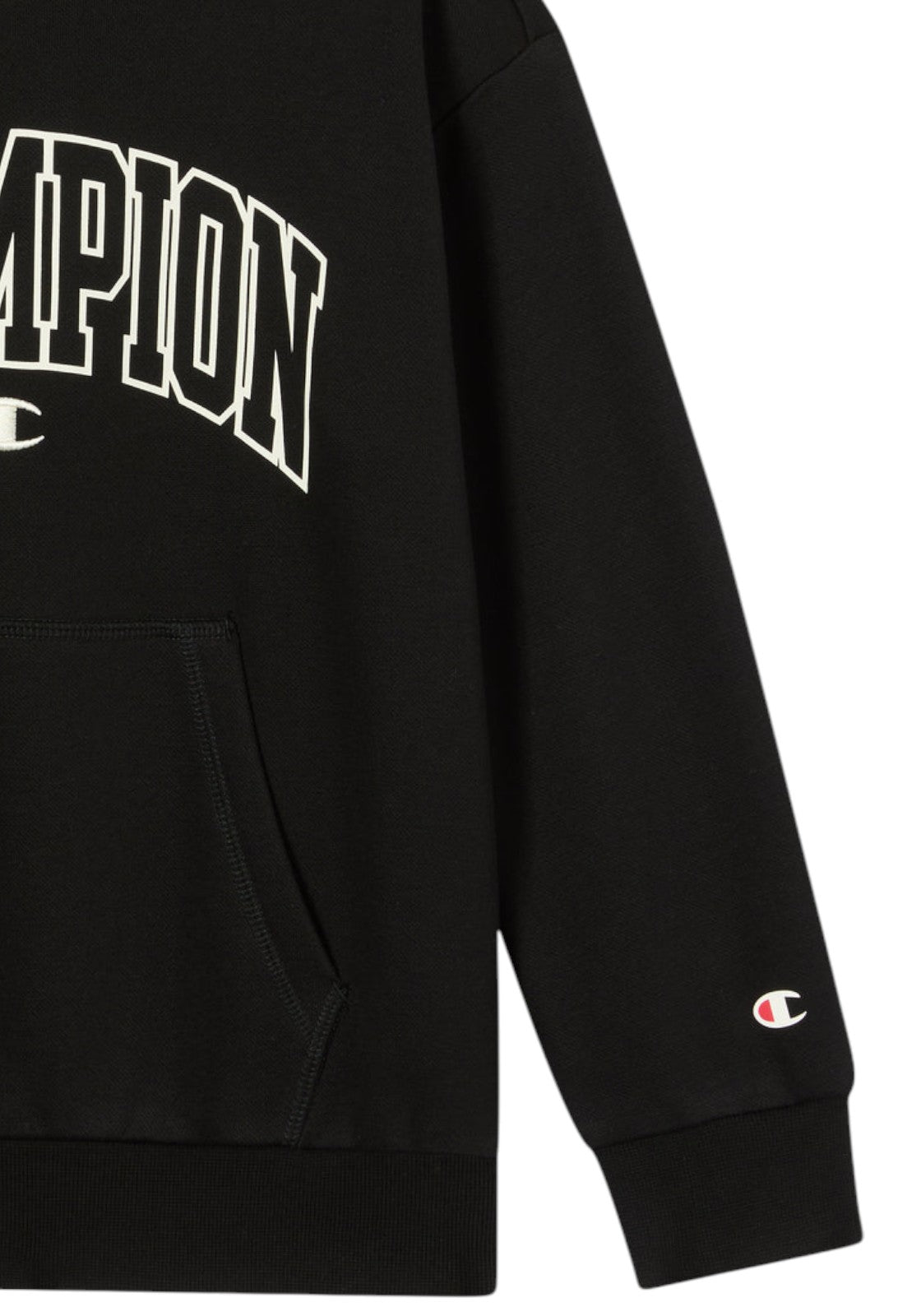 FELPE Nero/bianco Champion