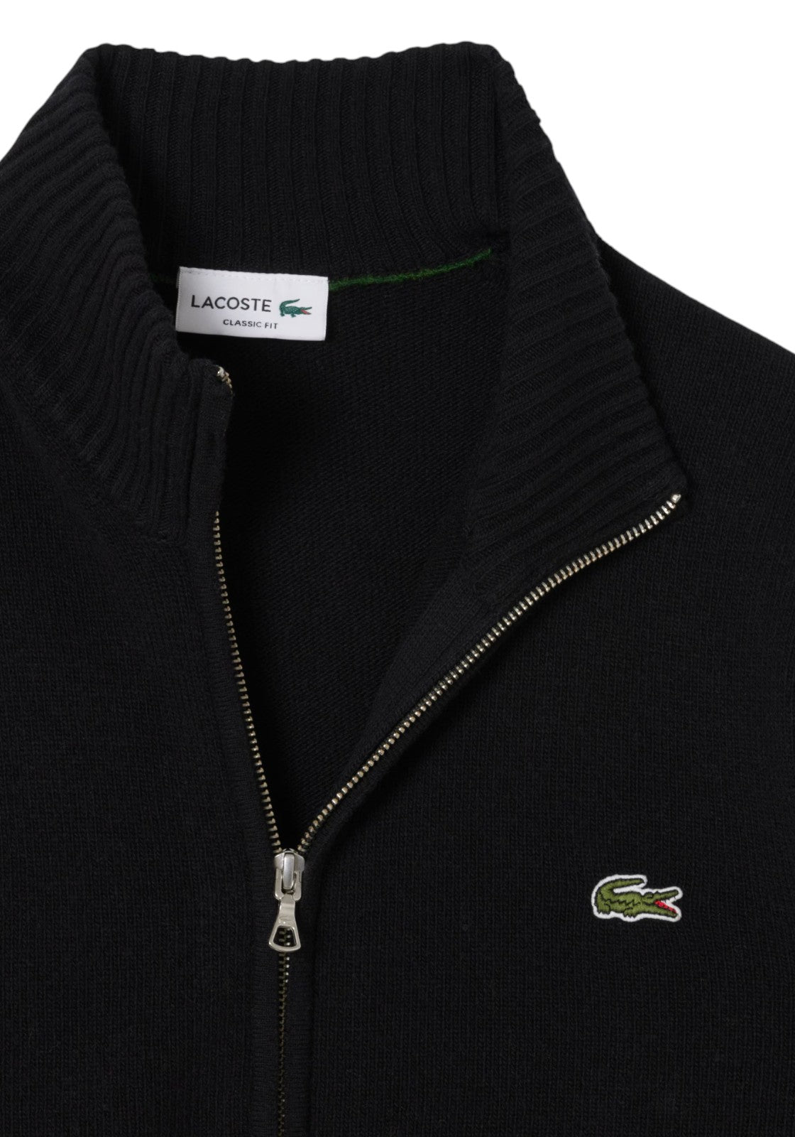 MAGLIONI E POLO Nero Lacoste