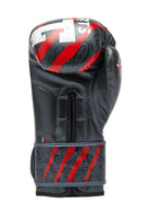 BOXE-KARATE-JUDO Nero/rosso Leone