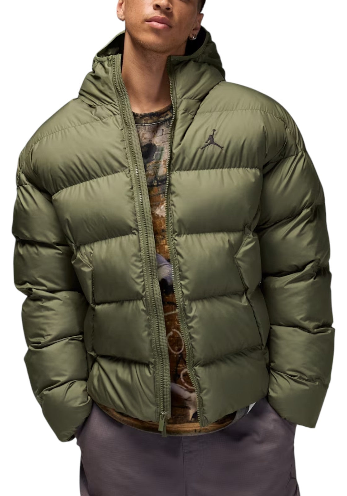 GIUBBINI E GIACCHE Verde Militare Nike