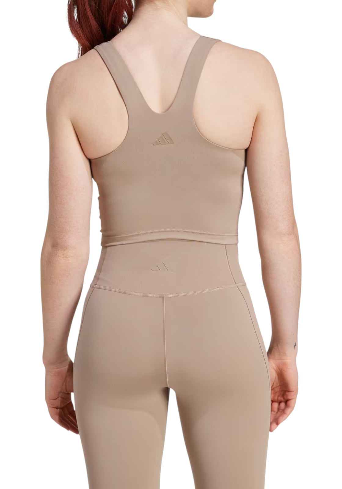 TOP PALESTRA Beige Adidas