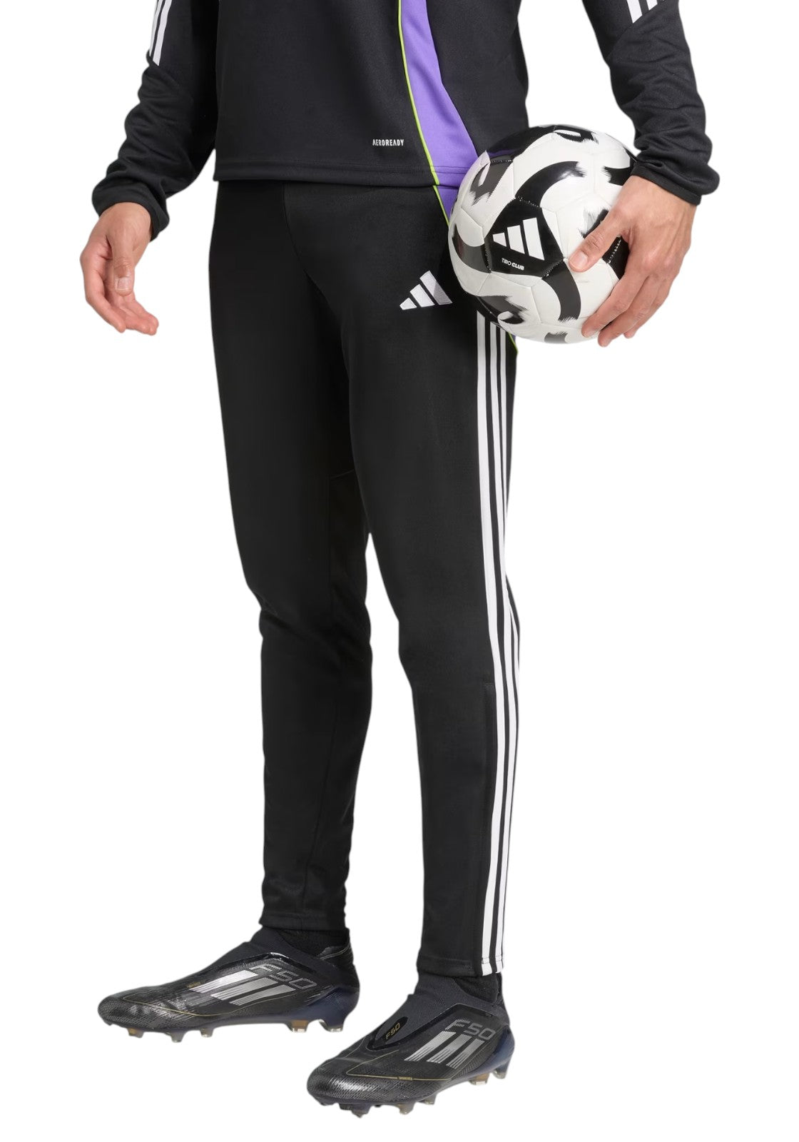 PANTALONI Nero/viola Adidas