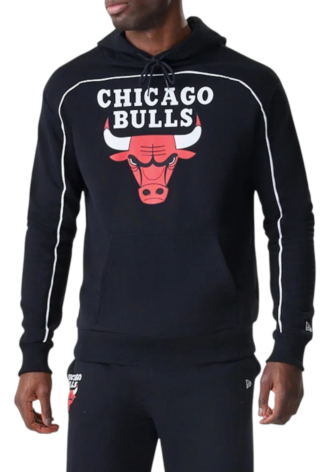 FELPE Nero/rosso New Era