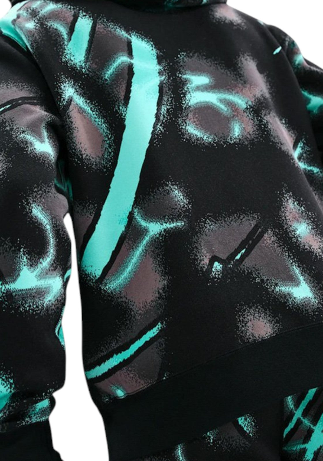 FELPE Nero/verde Nike