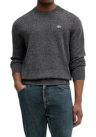 MAGLIONI E POLO Grigio Melange Lacoste