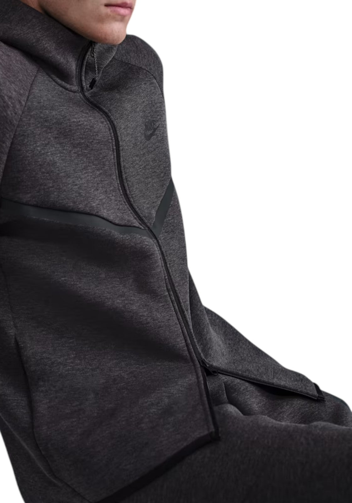 FELPE Grigio Melange Nike