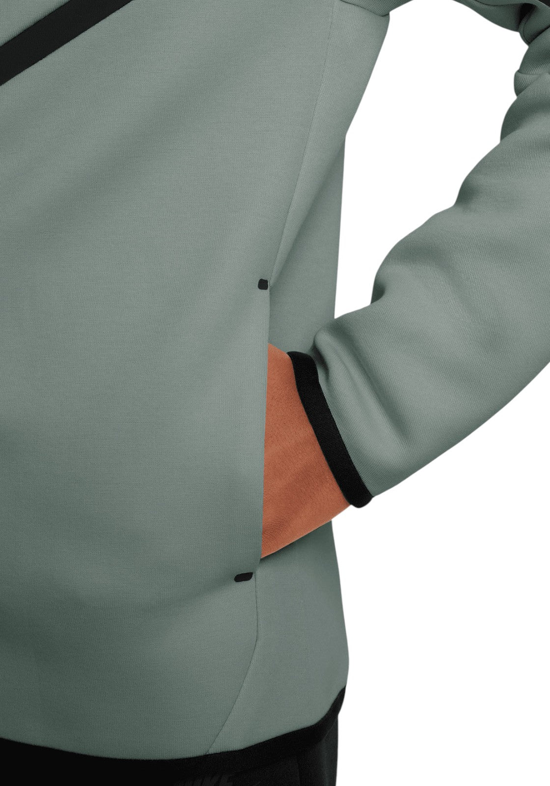 FELPE Verde Salvia Nike