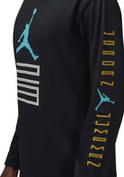 T-SHIRT E CANOTTE Nero/celeste Nike