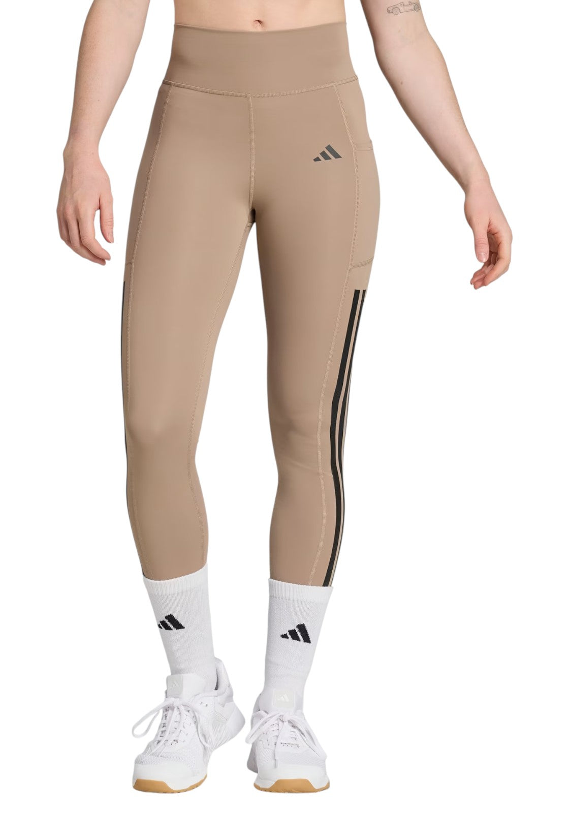 PANTALONI Beige/nero Adidas