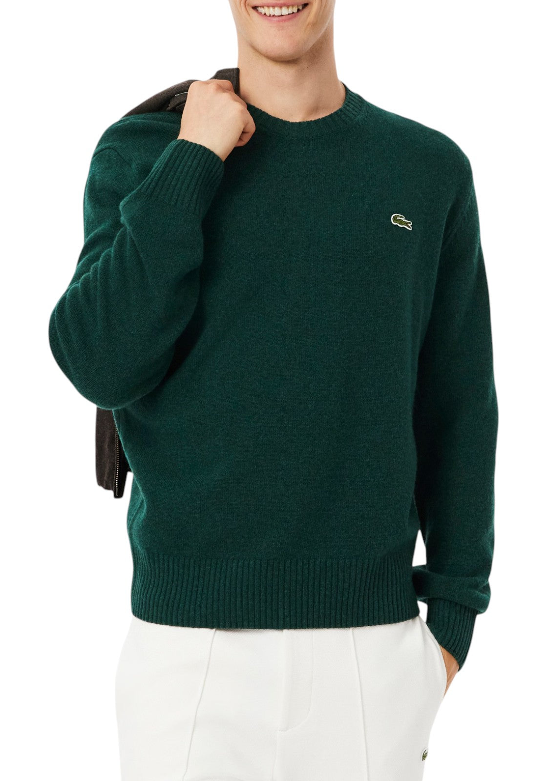 MAGLIONI E POLO Verde Bottiglia Lacoste