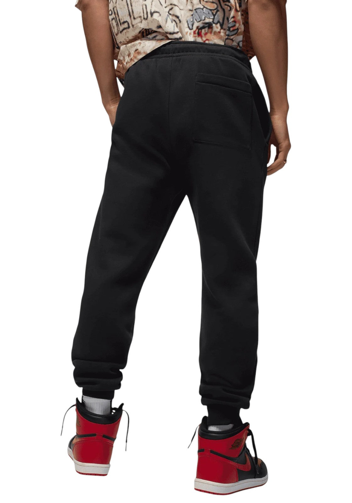 PANTALONI Nero/rosso Nike