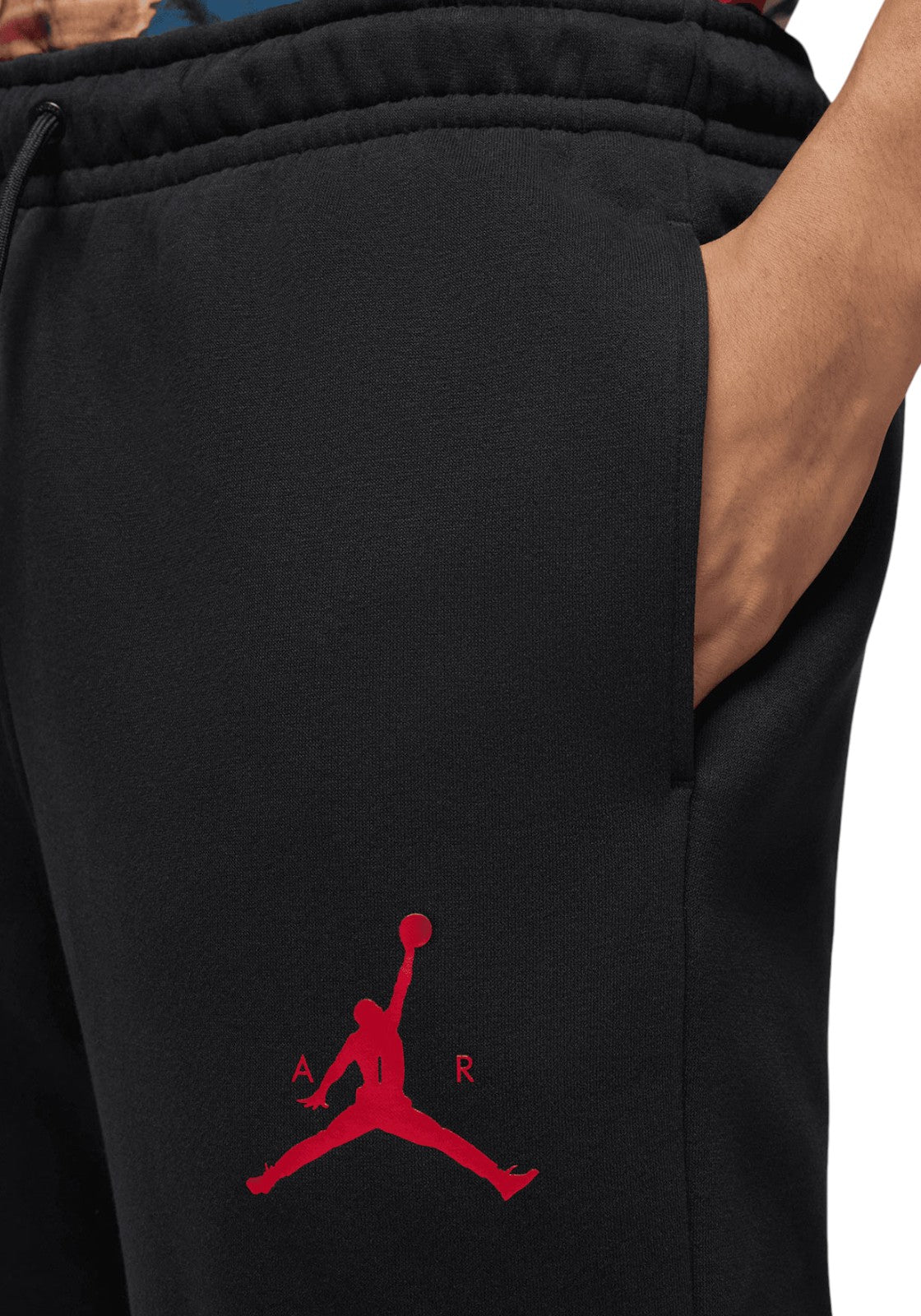 PANTALONI Nero/rosso Nike