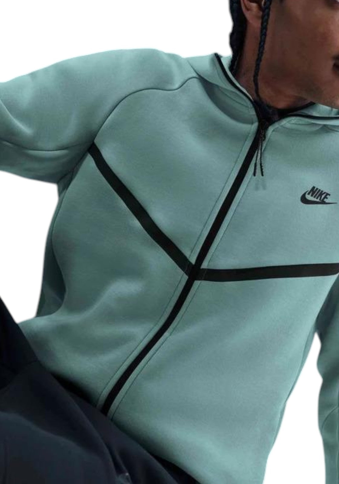 FELPE Verde Salvia Nike