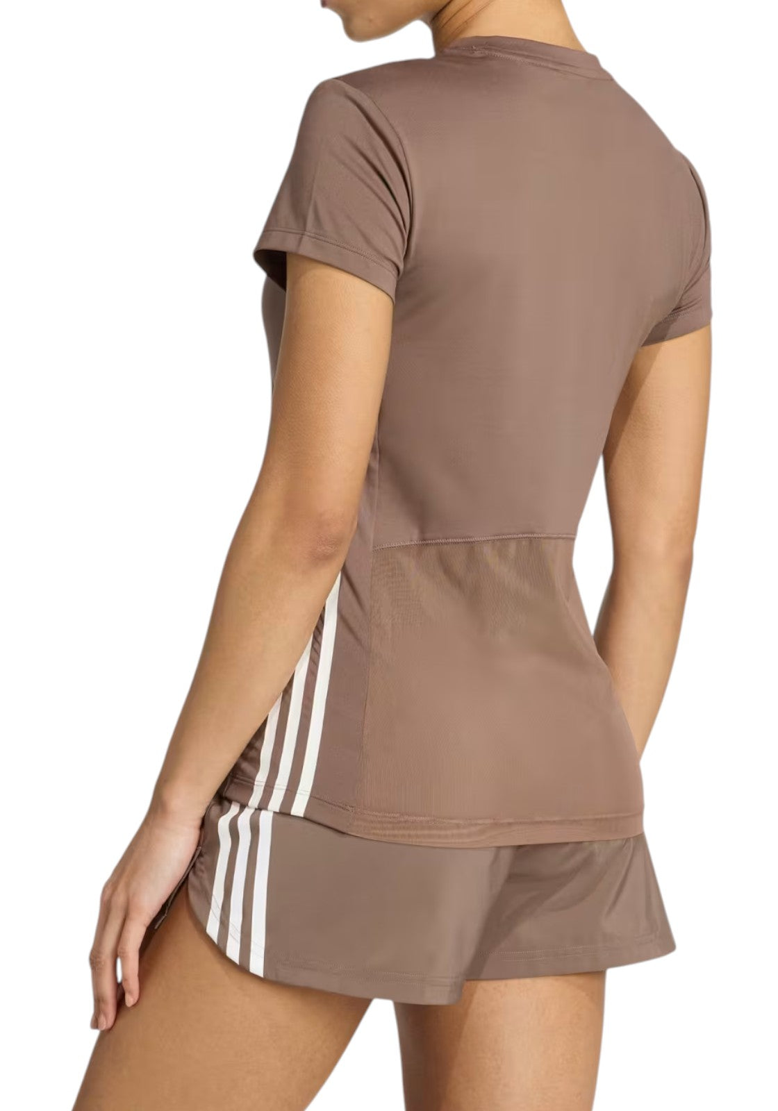 T-SHIRT E CANOTTE Marrone/bianco Adidas