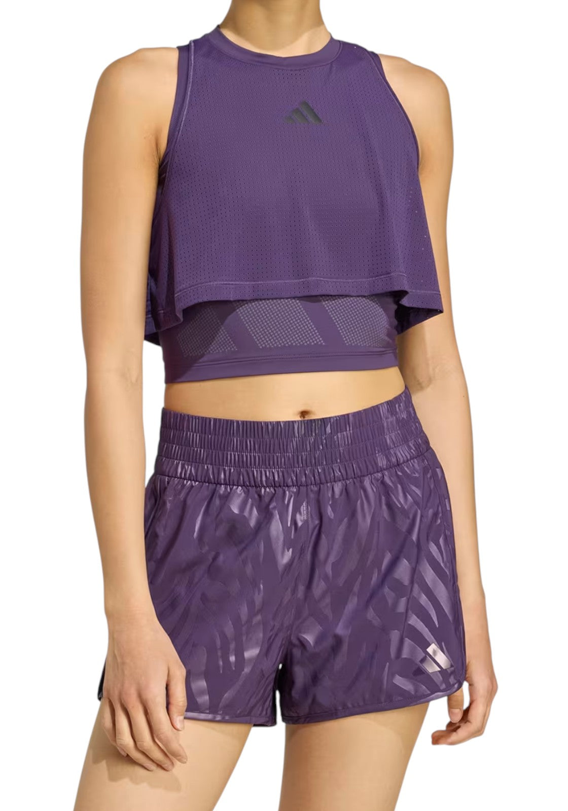 T-SHIRT E CANOTTE Viola Adidas