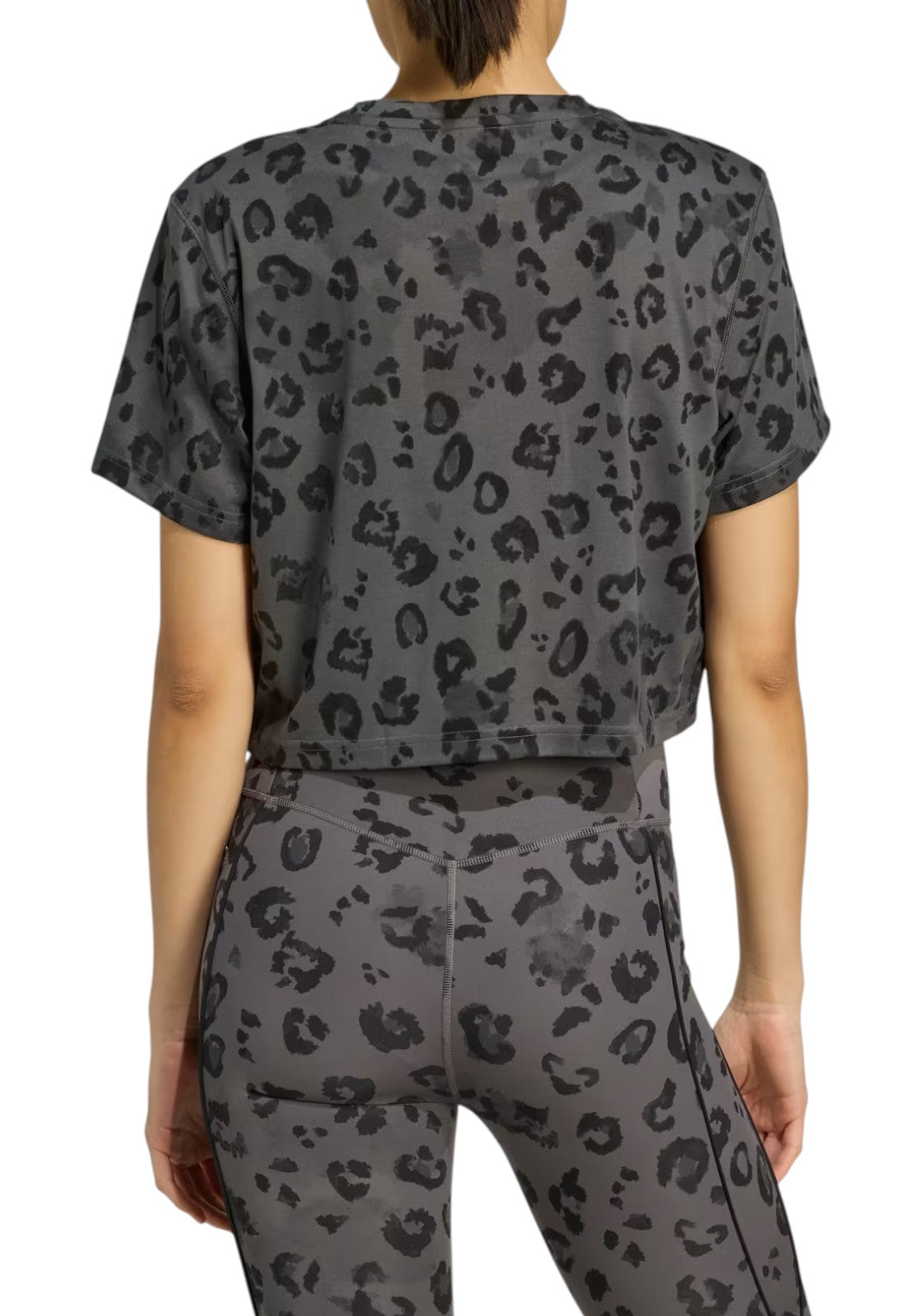 T-SHIRT E CANOTTE Animalier Nero Adidas