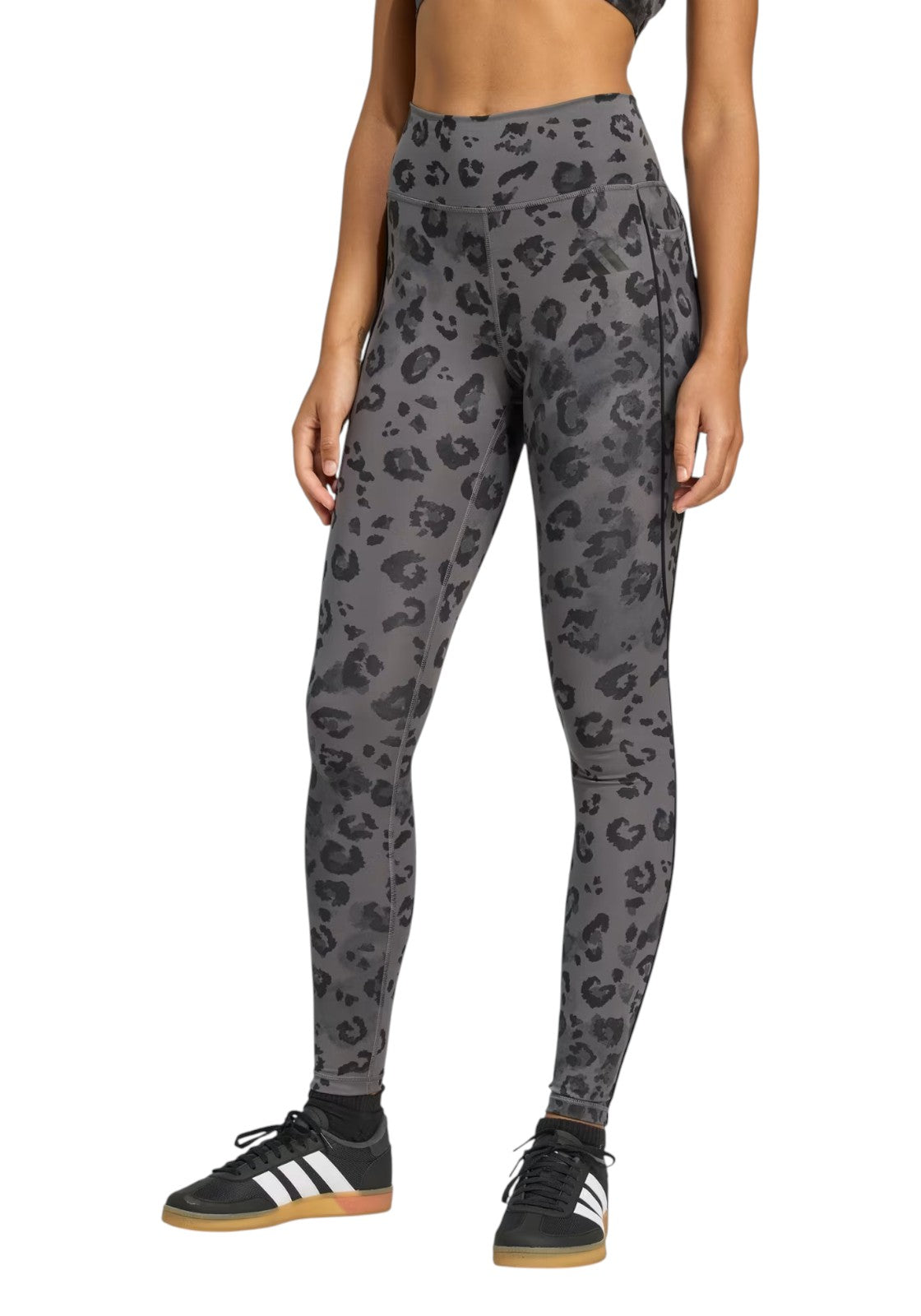 PANTALONI Animalier Nero Adidas