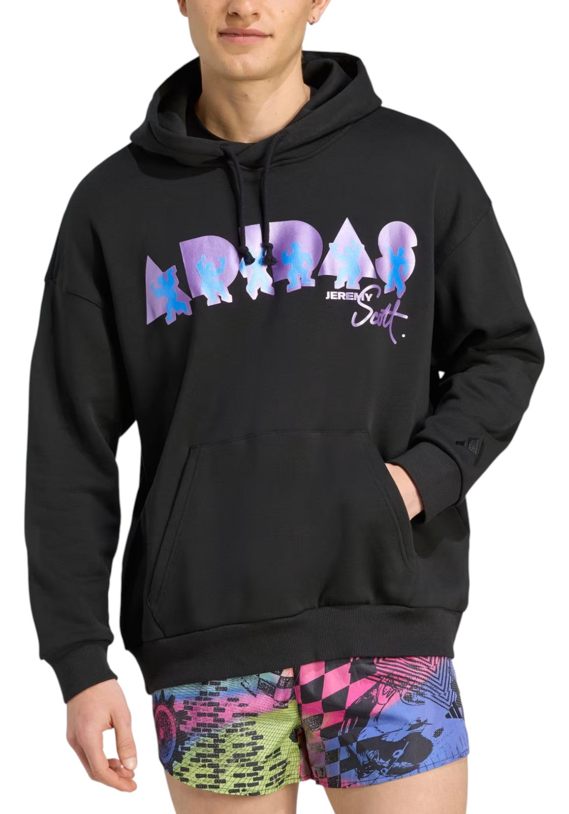 FELPE Nero/viola Adidas