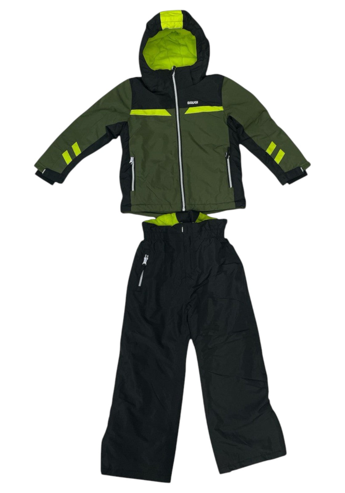 OUTDOOR-SCI Verde/nero Brugi