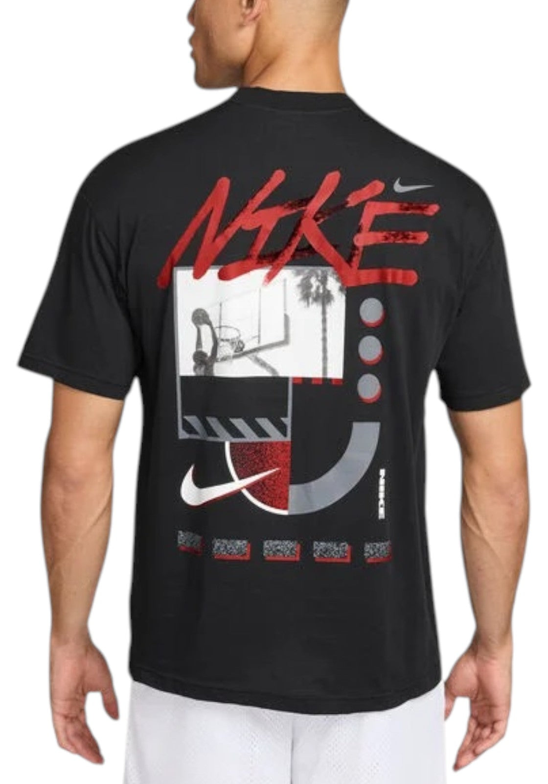 T-SHIRT E CANOTTE Nero/rosso Nike