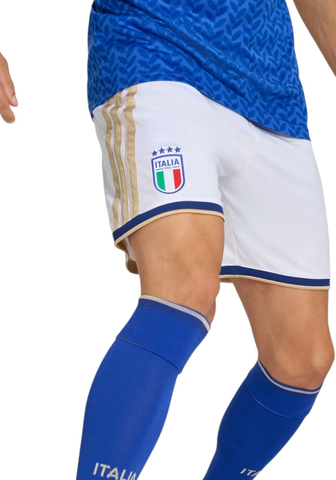 PANTALONCINI Bianco/oro Adidas