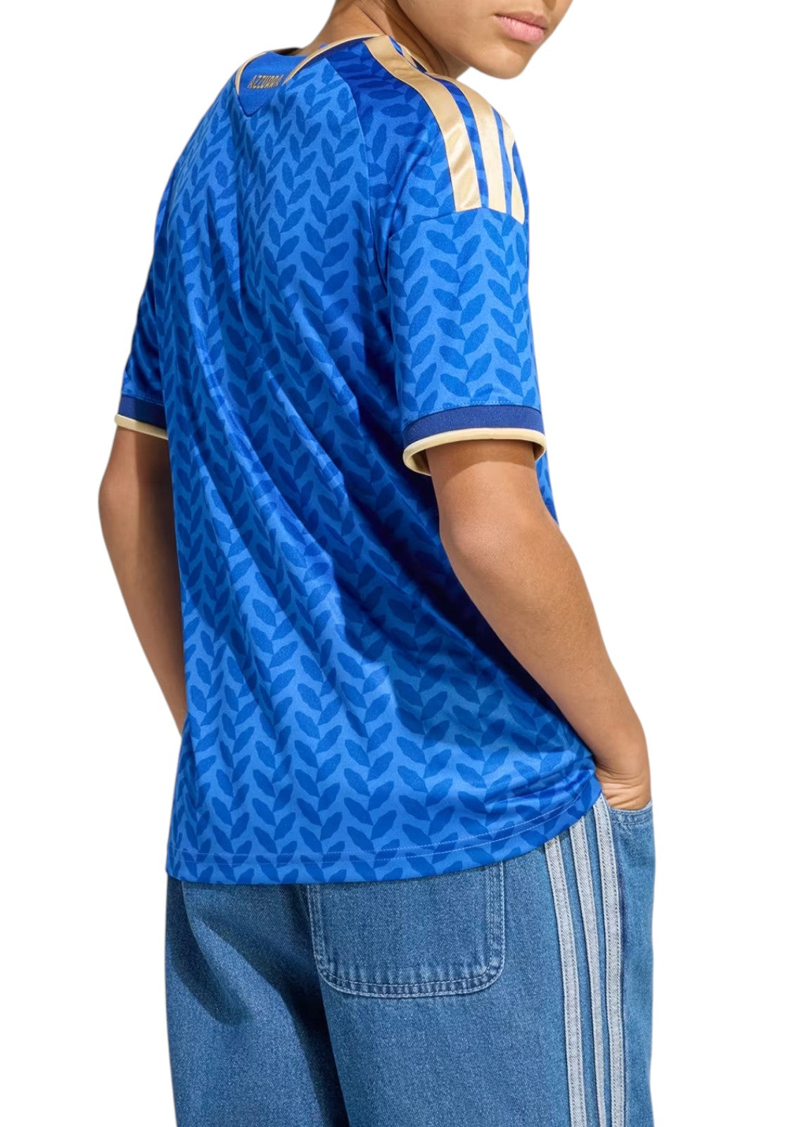 T-SHIRT E CANOTTE Azzurro/oro Adidas