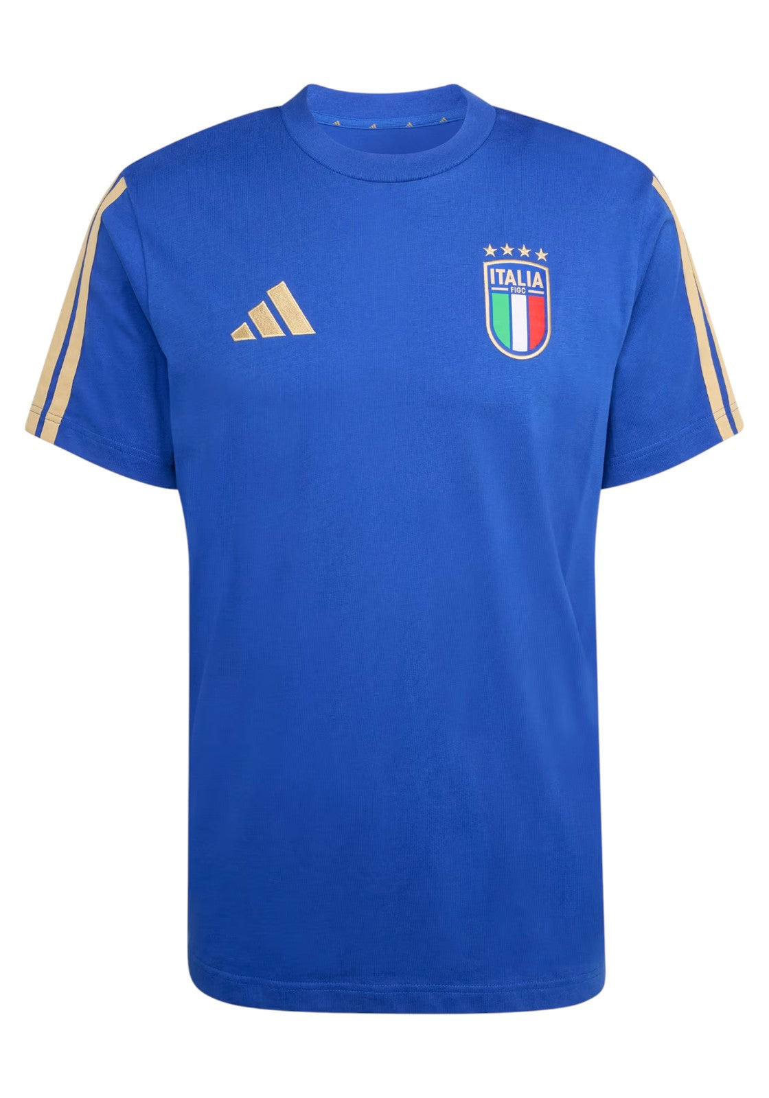 T-SHIRT E CANOTTE Azzurro/oro Adidas