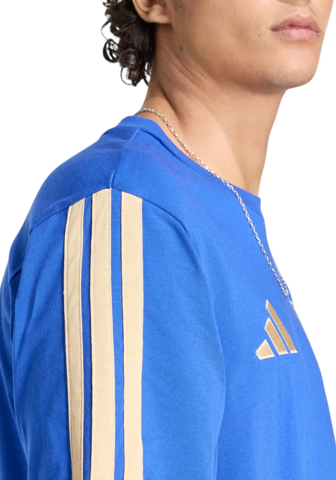 T-SHIRT E CANOTTE Azzurro/oro Adidas