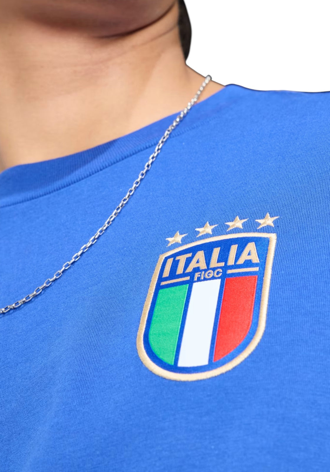 T-SHIRT E CANOTTE Azzurro/oro Adidas