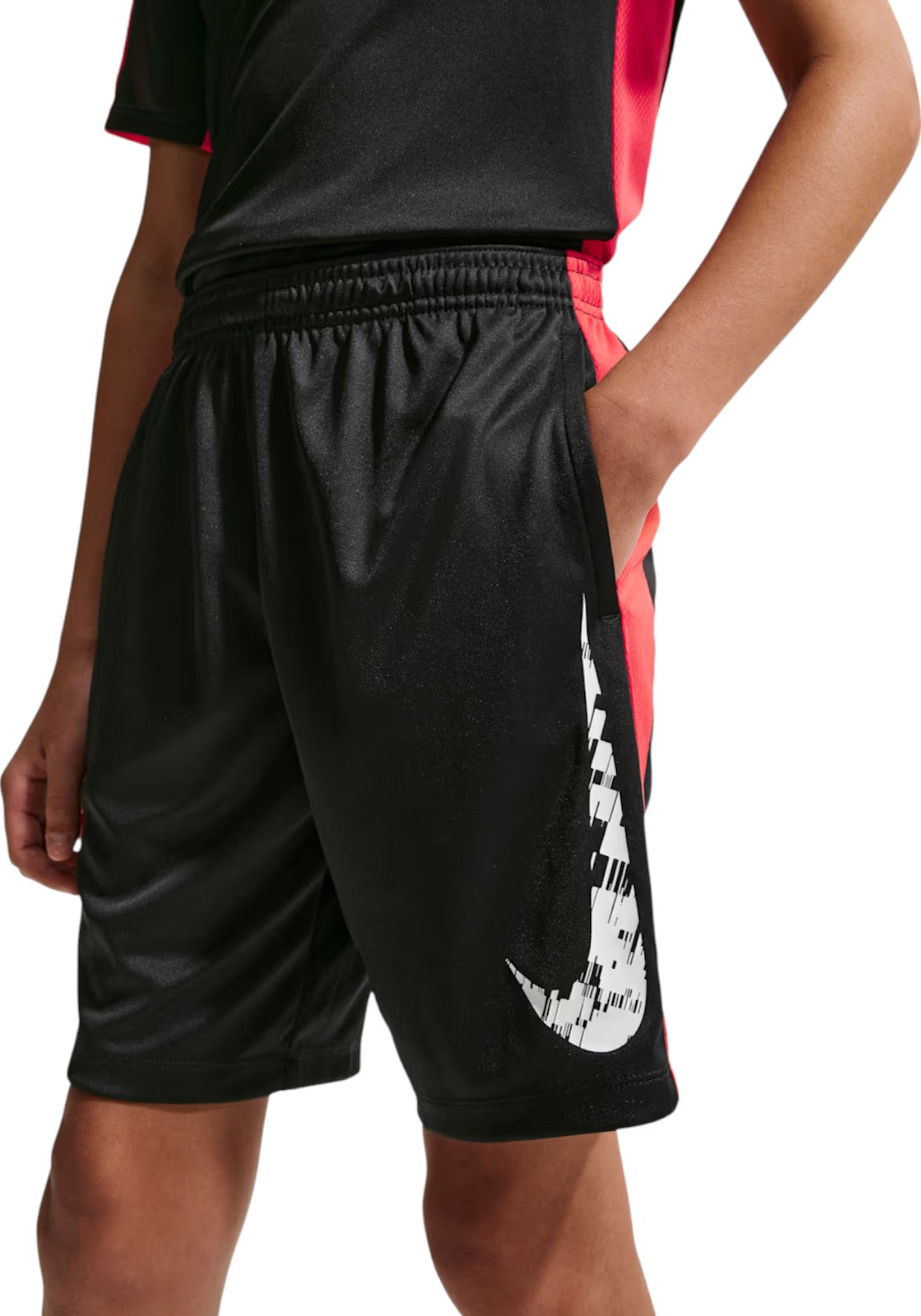 PANTALONCINI Nero/rosso Nike