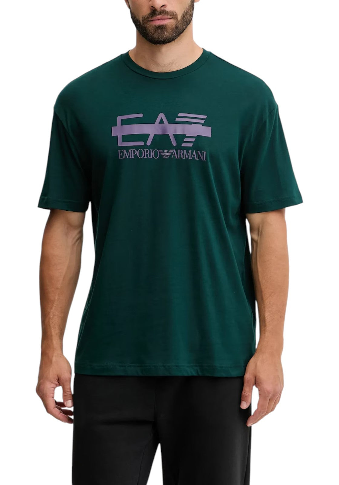 T-SHIRT E CANOTTE Verde/viola Ea7