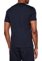 T-SHIRT E CANOTTE Blu/panna Ea7